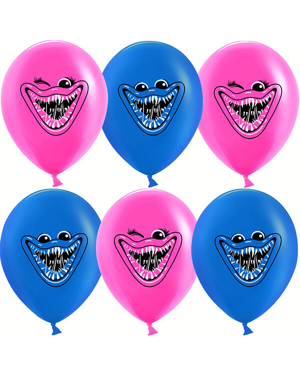 612797_Шар_(12_30_см)_Зубастики_Синий_Фуше_пастель_2_ст_25_шт blank