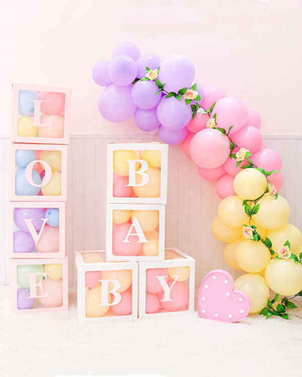 617655_Набор_коробок_для_шаров_Baby_Белый_30_30_30_см_4_шт_в_кор_6 blank