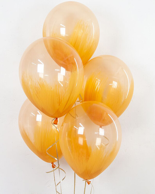 811018_Шар_(12_30_см)_Браш_Оранжевый_хрусталь_кристалл_5_шт_1 blank