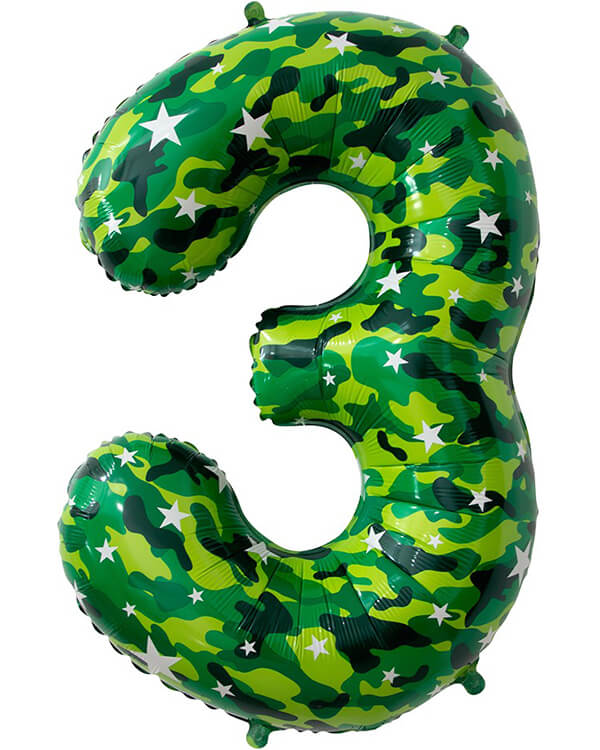 131013_Шар_(34_86_см)_Цифра_3_Камуфляж_1_шт_в_упак blank
