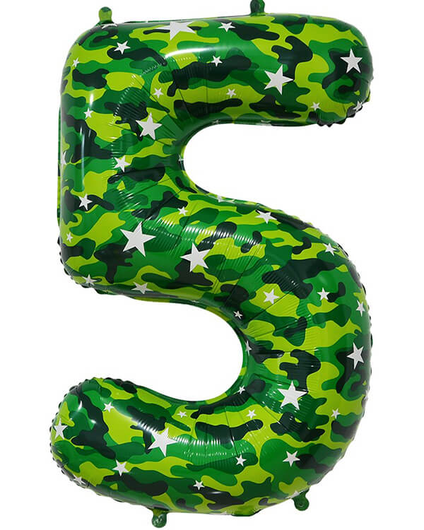 131015_Шар_(34_86_см)_Цифра_5_Камуфляж_1_шт_в_упак blank