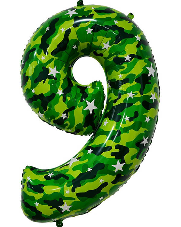 131019_Шар_(34_86_см)_Цифра_9_Камуфляж_1_шт_в_упак blank