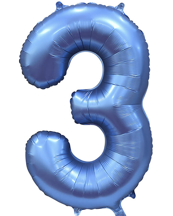 131053V_Шар_(34_86_см)_Цифра_3_Синий_Сатин_1_шт_в_упак blank