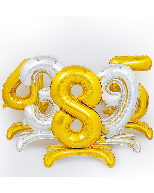 134019_Шар_(32_81_см)_Цифра_9_на_подставке_Серебро_1_шт_в_упак_4 blank