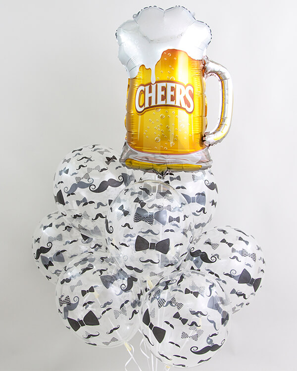 151052_Шар_(12_30_см)_Джентльмен_(усы_и_галстук-бабочка)_Прозрачный_(390)_кристалл_5_ст_50_шт_2 blank