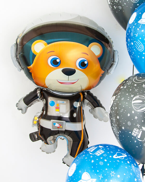 190938_Шар_(35_89_см)_Фигура_Медвежонок_Космонавт_1_шт_1 blank