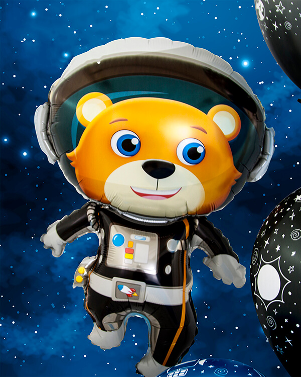 190938_Шар_(35_89_см)_Фигура_Медвежонок_Космонавт_1_шт_2 blank