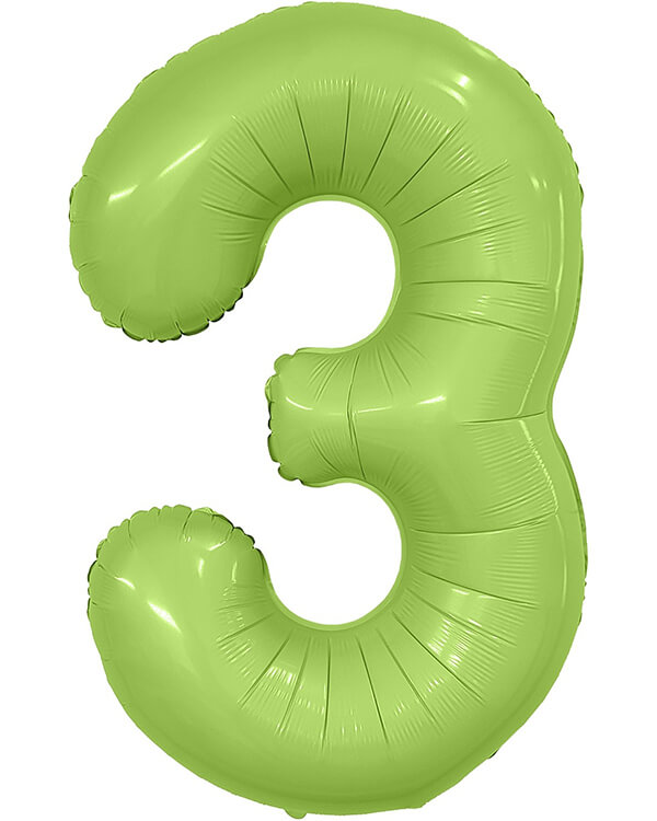 221776_Шар_(40_102_см)_Цифра_3_Slim_Фисташка_Сатин_1_шт_в_упак blank