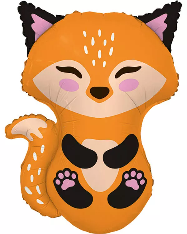 222223_Шар_(31_79_см)_Фигура_Лисенок_1_шт_в_упак blank