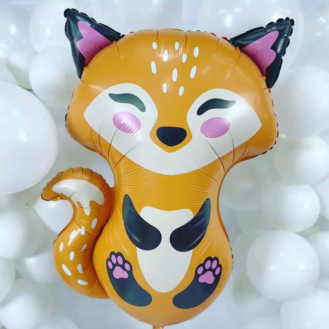 222223_Шар_(31_79_см)_Фигура_Лисенок_1_шт_в_упак_1 blank