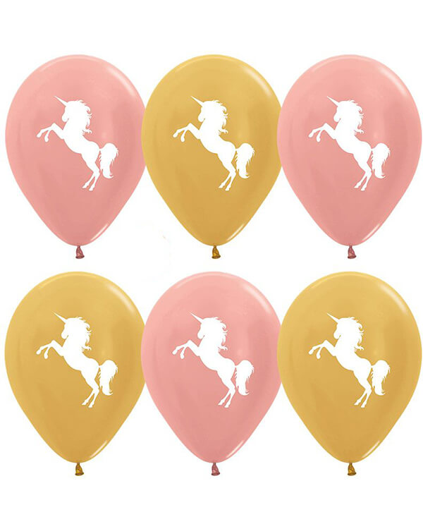 255132_Шар_(12_30_см)_Единорог_Розовое_золото_(568)_Золото_(570)_металлик_2_ст_50_шт blank