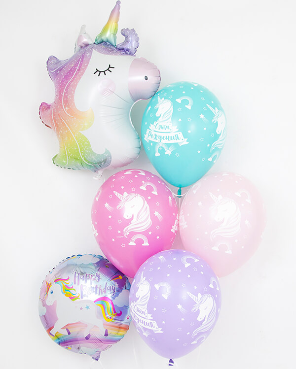 354323_Шар_(12_30_см)_С_Днем_Рождения!_(единорог)_Ассорти_пастель_5_ст_25_шт_2 blank