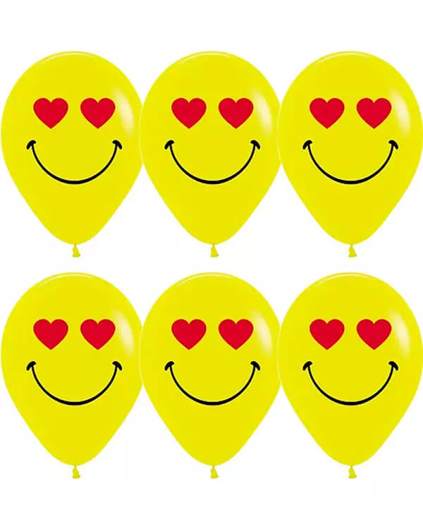 383682_Шар_(12_30_см)_Emoji_Смайл_влюбленный_Желтый_(020)_пастель_2_ст_25_шт blank