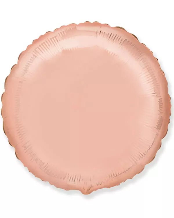 401500RG_Шар_(18_46_см)_Круг_Розовое_Золото_1_шт blank