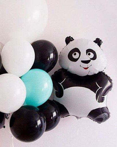 901670_Шар_(33_84_см)_Фигура_Большая_панда_Белый_1_шт_2 blank