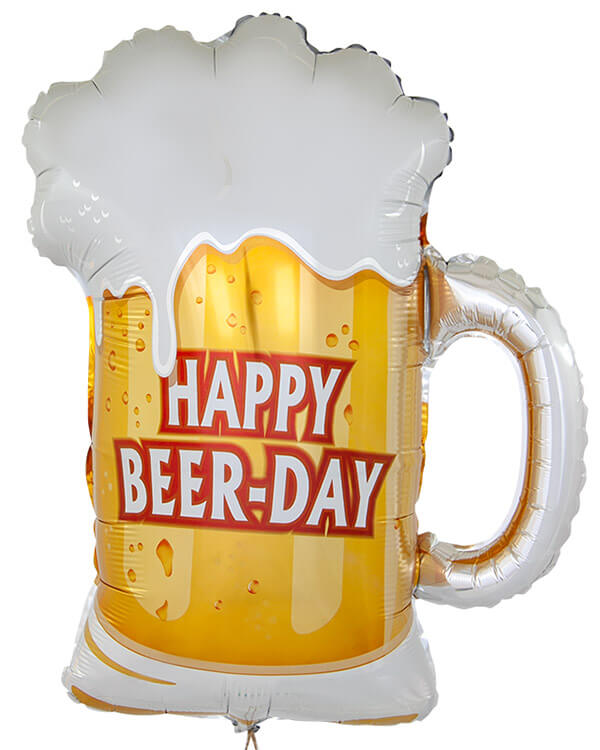 901787_Шар_(28_71_см)_Фигура_Пиво_в_кружке_1_шт_1 blank