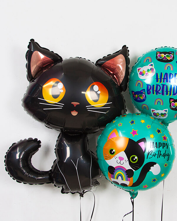 901851_Шар_(36_91_см)_Фигура_Котенок_Черный_1_шт_3 blank