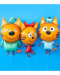 401116_Шар_(34_86_см)_Фигура_Три_Кота_Карамелька_1_шт_в_упак_6